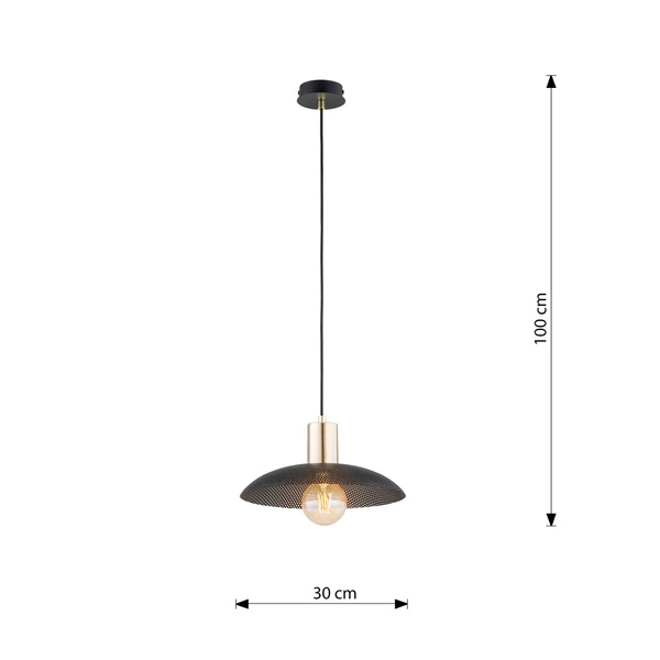 Lampa wisząca Emibig SPIRIT 1 Czarny 1320/1