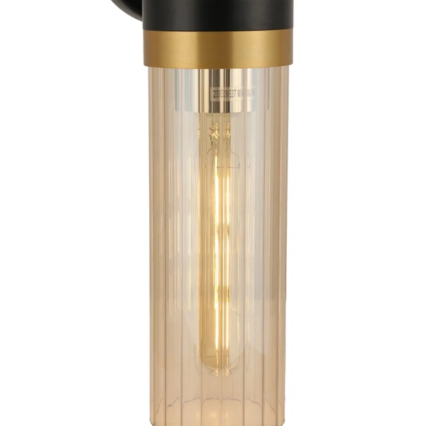 Kinkiet Malika 1xE27 czarny WL0123-1