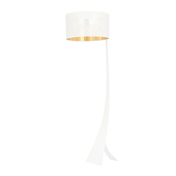 Lampa podłogowa Emibig ESTRELLA LP1 Biały/GOLD 1155/LP1