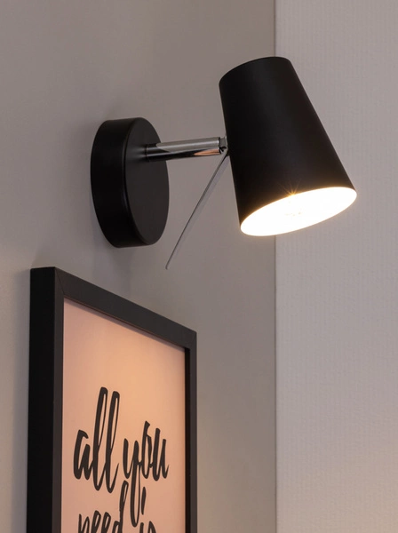 Kinkiet ASTRID metalowy czarny 2735104