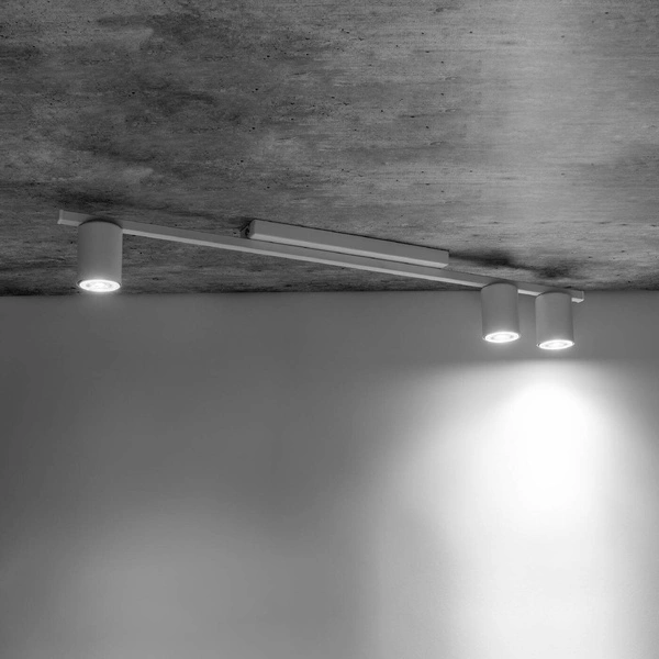 LOGAN WHITE LAMPA SUFITOWA 3 PŁ 4570