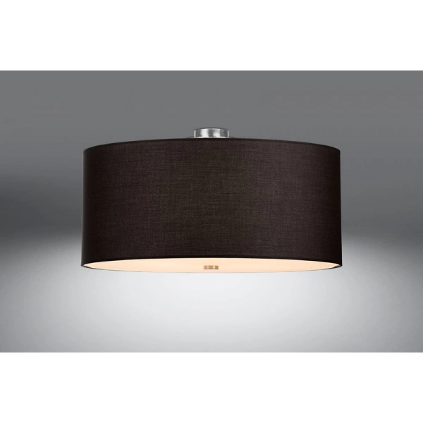 Nowoczesna lampa sufitowa OTTO SL.0794 70cm czarna 6xE27