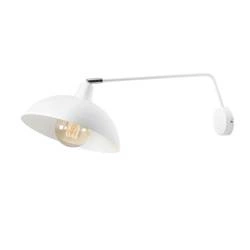 Aldex Kinkiet ESPACE 1036C, biały, 1x60W E27