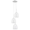Lampa wisząca ALFA RONDA BIAŁA 3xE27 34cm | 60141