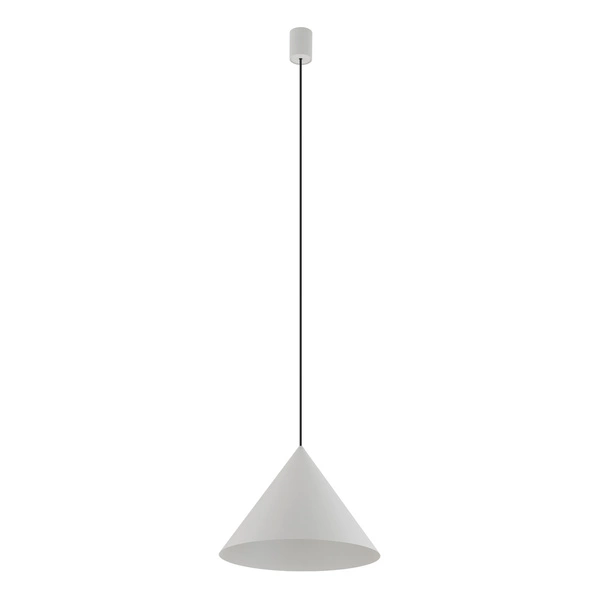 Lampa wisząca ZENITH M SILK GRAY śr. 35cm GU10 | szary 10878