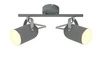 Lampa sufitowa GRAY listwa, 2xE14, szara, 92-66480