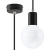 Lampa Wisząca EDISON SL.0152 czarna 1xE27
