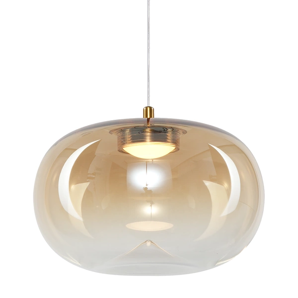 Lampa wisząca VASO 1 AMBER 4W