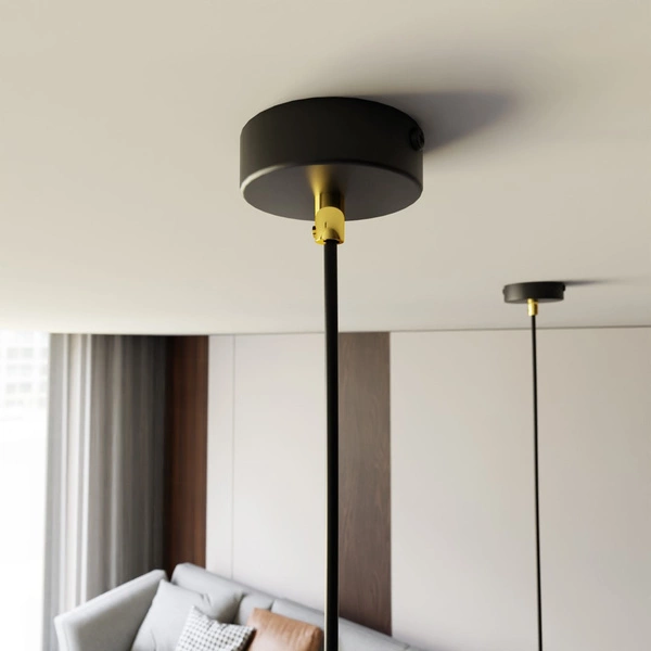 Lampa wisząca Emibig ELIT 1 BL GOLD 1329/1