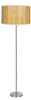 Lampa podłogowa TIMBER 51-56705 satynowa + abażur z fakturą sosny 1x60W E27