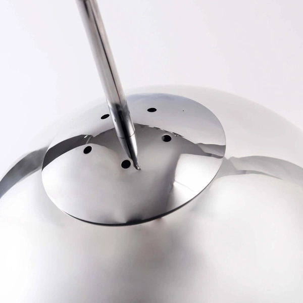 Nowoczesna lampa wisząca kula chrom PALLA śr 30cm