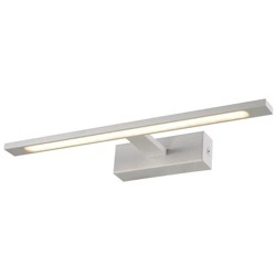 Biały kinkiet nad lustro ISLA 41cm