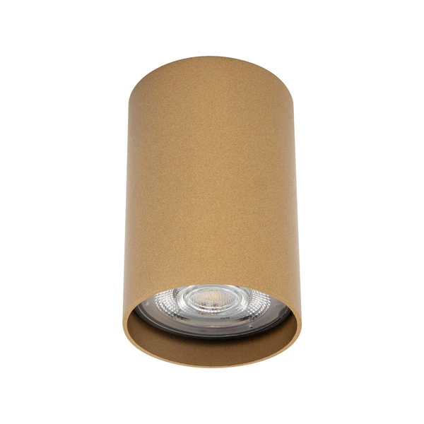 Lampa punktowa podtynkowa MONO SLIDE TRIMLESS szer. 5,5cm GU10 | złoty 10805