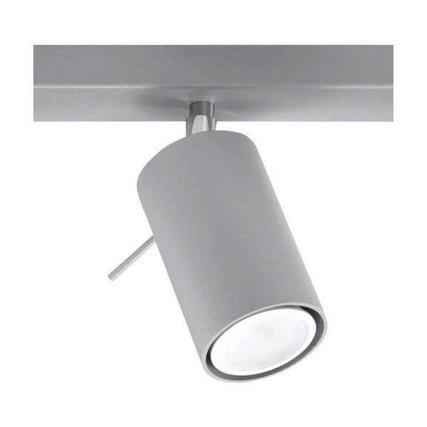 Plafon RING 3 punktowy Stal kolor szarym 40W, SL.0451