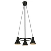 MORE LAMPA WISZĄCA 3X40W E27 CZARNY MATOWY