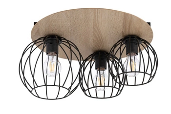 Lampa Sigma CYBER 3 koło dąb/czarny pafon 32356