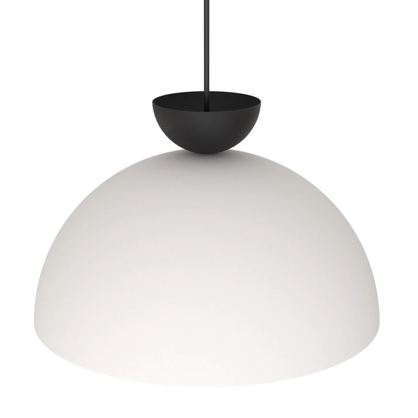 Lampa wisząca Emibig LUNARO 1L BL Biały/Czarny 1475/1L