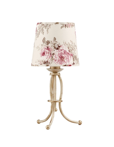 Klasyczna Lampka biurkowa SARA wys. 42cm 1xE27 15W IP20 | Ecrie