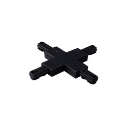 Orlicki Design Łącznik Krzyżowy Zasilający Czarny OR82562