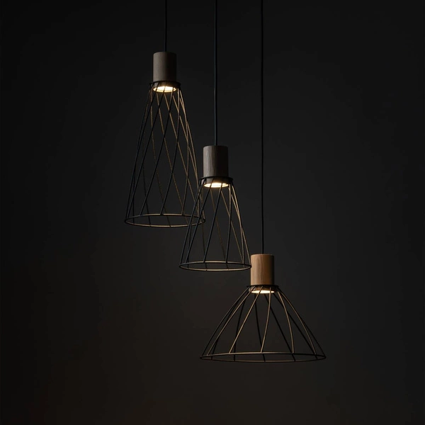 MODESTO WOOD SOSNA LAMPA WISZACA 3 KOŁO 10188