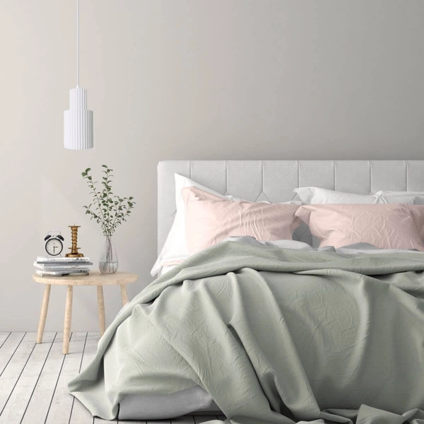 Lampa wisząca Tokio 1, duża, biała, 1x60W E27