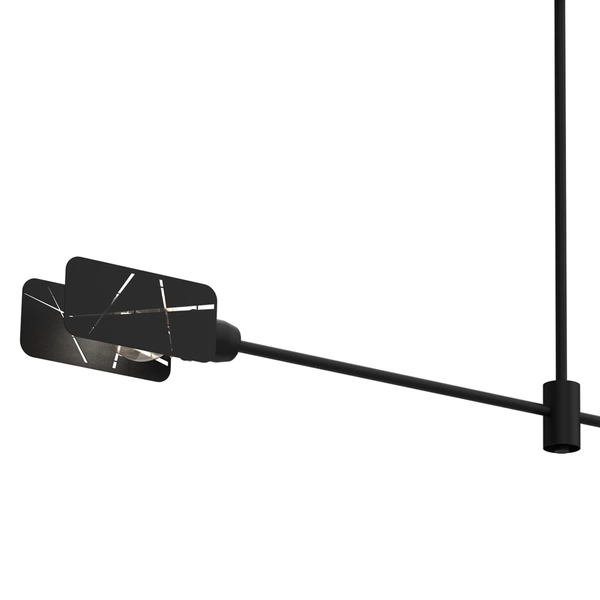 Lampa sufitowa ASTRA, MLP8678, czarna, 2x60W E27