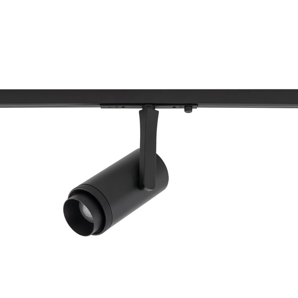 SPOT ZOOM LED 15W 3000K 500lm szer.5.7cm wys.16cm do szynoprzewodów NANO-LVM | Czarny 11716