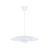 LAMPA WISZĄCA LUND 1 BIAŁY 115x48x48