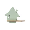 Kinkiet dziecięcy IQ Kids HOUSE z półką, 21-84866, miętowy, 5W LED, barwa neutralna 4000K
