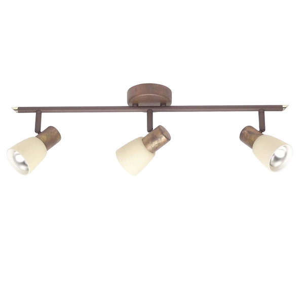 Lampa sufitowa spot Luca Brilliant 3x40W Miedziany Metal