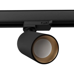 TIVA czarny GU10 3000K 7W 540lm