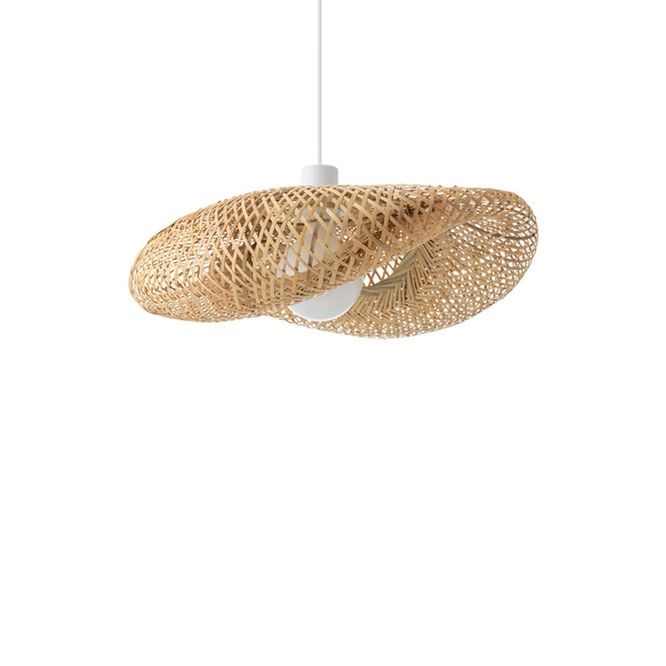 Lampa wisząca HAVANA S szer. 50cm E27 | naturalne drewno 11395