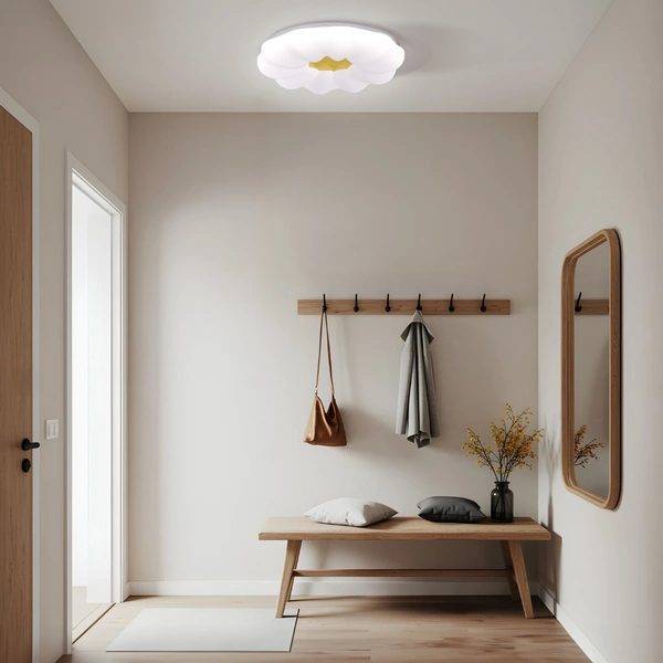 Plafon Ariva 26 cm biały LED 4000K