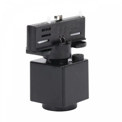 SPS 2 GNIAZDO SLIM 230V NA SZYNOPRZEWÓD 3F CZARNY SPECTRUM