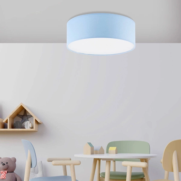 Lampa sufitowa RONDO KIDS niebieska 2xE27 3229