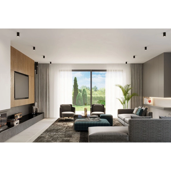 Plafon LAGOS 10 SL.1000 czarny 1xGU10