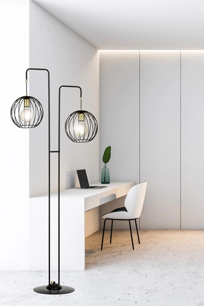 Lampa podłogowa Emibig ALBIO LP2 Czarny 144/LP2