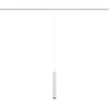 Lampa wisząca ROLLER LED 9W 3000K 620lm wys.150cm szer.4cm | Biały 11640