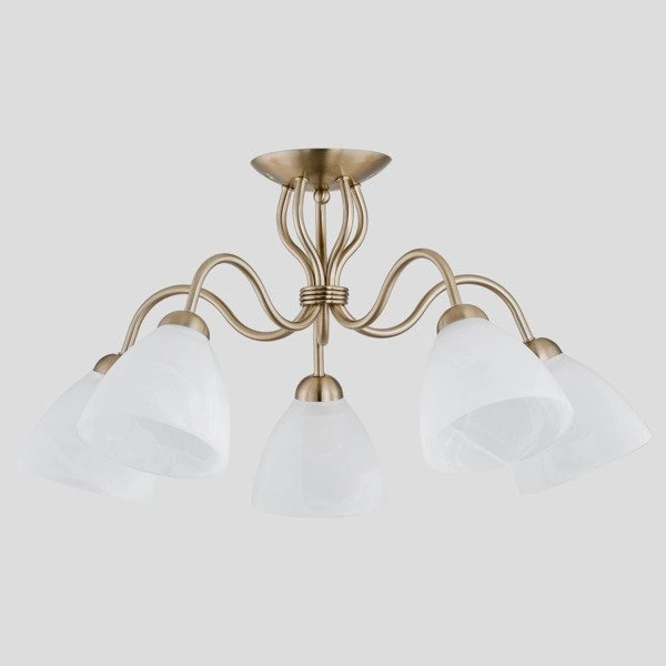 Lampa sufitowa ALFA ADEL PATYNOWA 5xE27 64cm | 19175