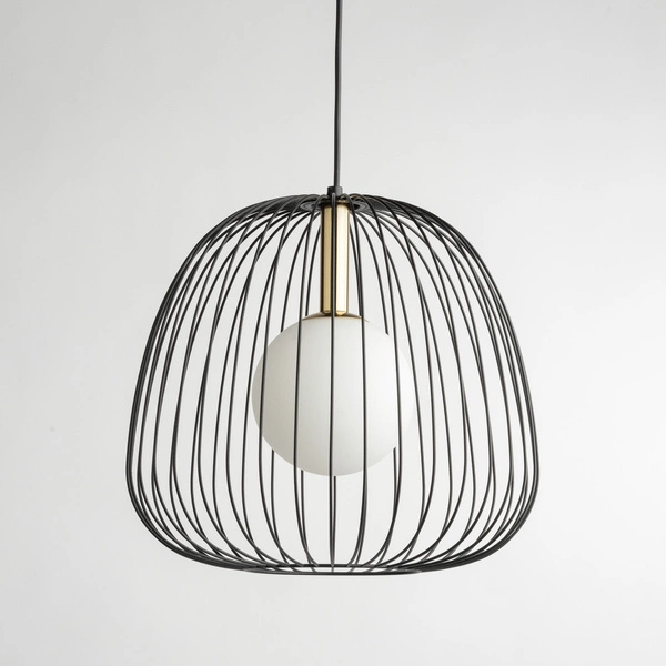 Lampa Sigma BELL 1 M czarny/złoty 40727