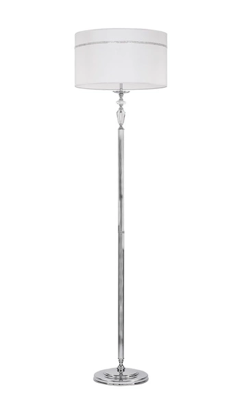 Klasyczna Lampa podłogowa HILTON wys. 168cm 3xE27 15W IP20 | Chrom