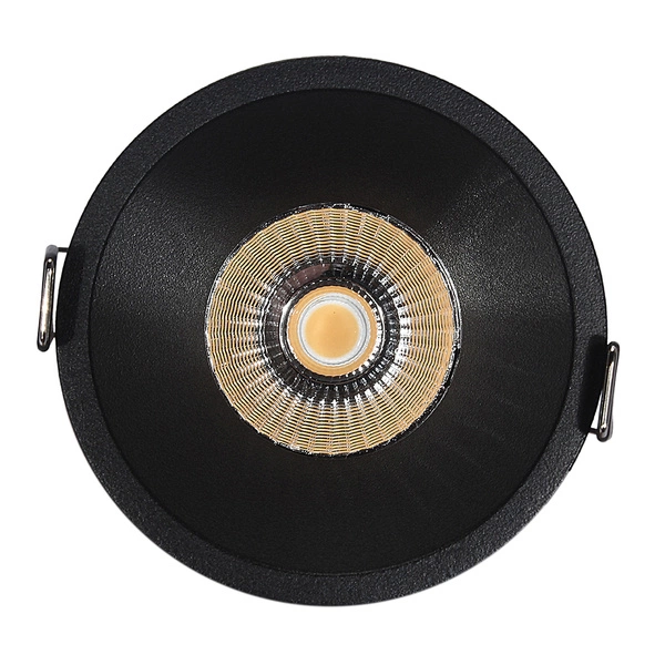 Oprawa wpuszczana Downlight PZE-921 IP44 6W 4000K czarna - IP44