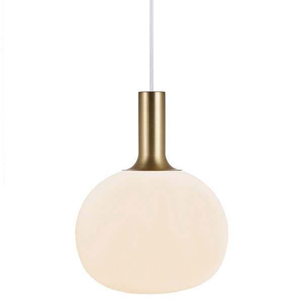 Lampa wisząca ALTON E27 60W Szkło | Biały