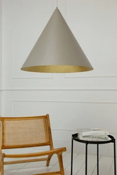 Lampa Sigma Vesuvio taupe/złoty L 3xE27 41060
