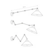 Kinkiet/ lampa sufitowa na wysięgniku PANTOGRAPH 9126