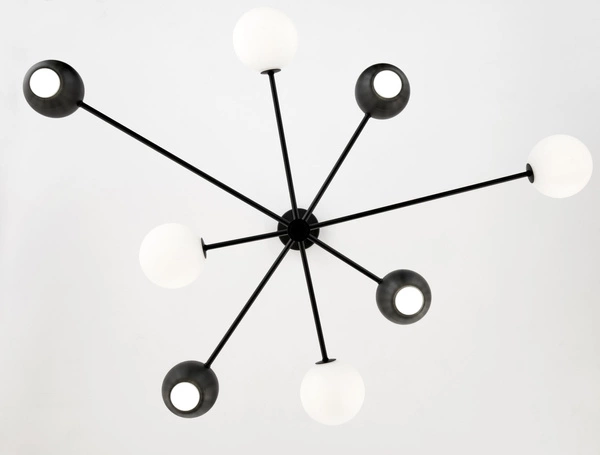 Nowoczesny Żyrandol MOKA wys. 47-69cm 4xG9 4xGU10
14W IP20 | Czarny