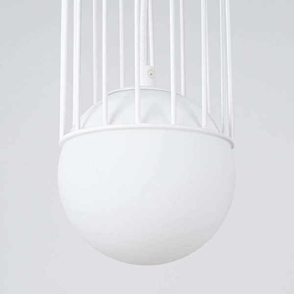 Lampa wisząca BRINA 1 biała