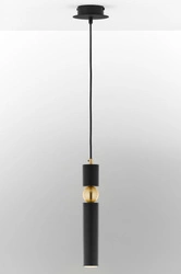 Nowoczesna Lampa wisząca ALAS wys. 120cm 1xG10 14W IP20 | Złoty