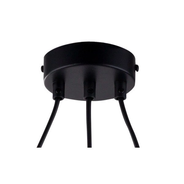 Lampa sufitowa wisząca LINDA 3 ZWIS czarny 31891