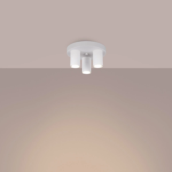 Plafon LAGOS 3P biały